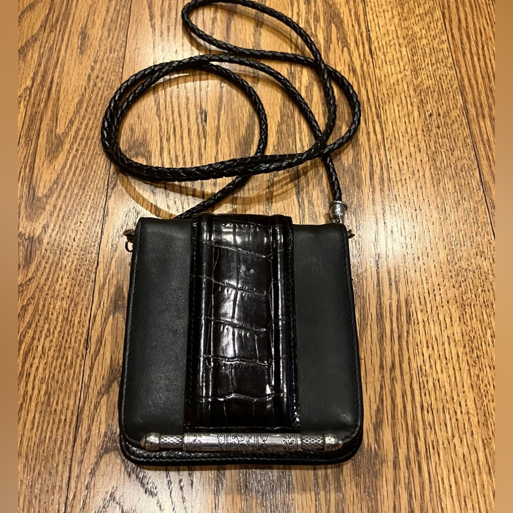 Brighton | Crossbody Wallet Belt Bag Black & Brown
